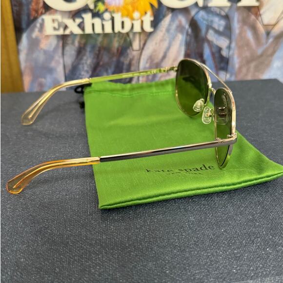 NWOT Kate Spade Aviator Sunglasses - Picture 5 of 13